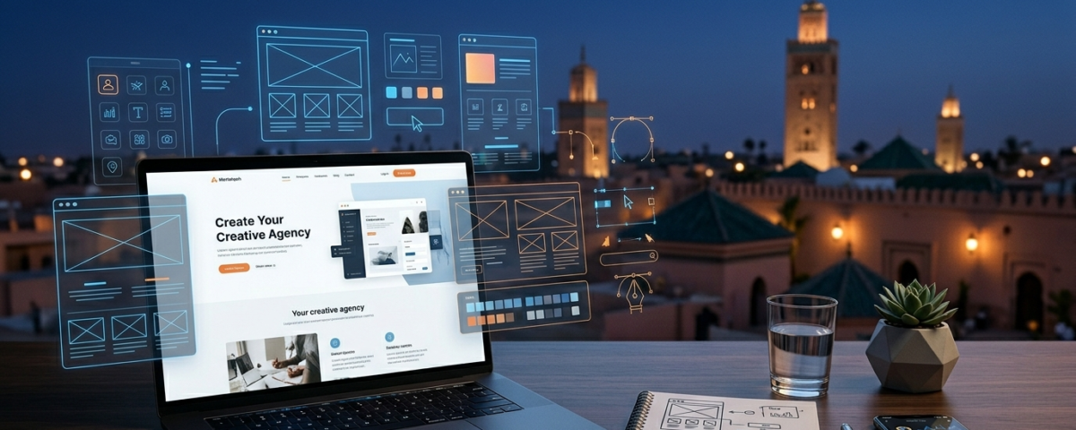 creation site web marrakech design ux ui site internet maroc