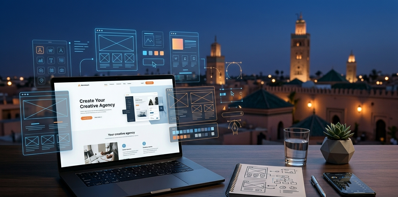 creation site web marrakech design ux ui site internet maroc